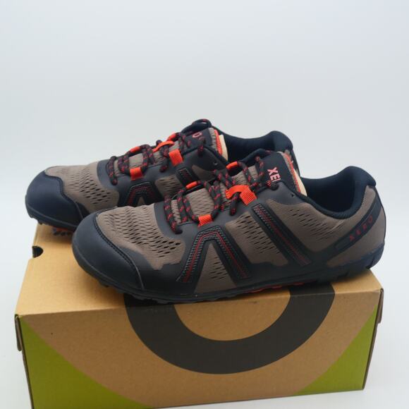 NEW Xero Shoes Men's 9.5 Mesa Trail Shoes Clay Rust Minimalist Barefoot Vegan - Picture 1 of 11